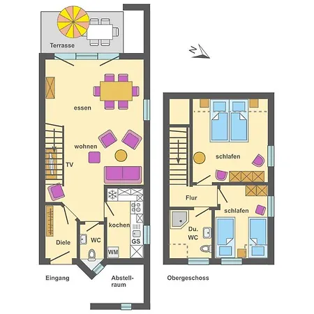Freesenbruch Reihenhaus 7b - Meerzeit